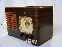 Vintage Emerson Tube Radio BF-204 (1938) COMPLETELY & BEAUTIFULLY RESTORED