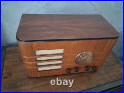 Vintage Emerson Tube Radio Model L122 Fully Restored, 1937, Beautiful Vintage Emerson Tube Radio Model L122 Fully Restored, 1937, Beautiful