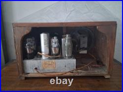 Vintage Emerson Tube Radio Model L122 Fully Restored, 1937, Beautiful