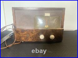 Vintage Emerson Tube Radio Working