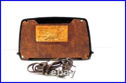 Vintage Excellent Original Blue Crosley MID Century Modern Antique Clock Radio