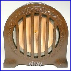 Vintage FARRAND LOUD SPEAKER Tested & Working 8 & 1/2 SPEAKER in 11 BOX
