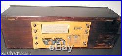 Vintage FREED EISEMANN NR-5 RADIO 5 early tubes BAKELITE FRONT clean inside