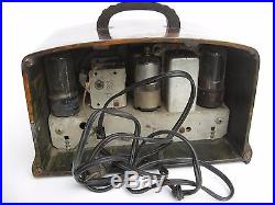 Vintage Fada Catalin Radio Scarce Model L 56 Superheterodyne