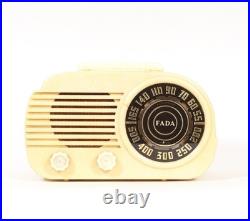 Vintage Fada Cloud Polystyrene Tube Radio Alabaster Original & Complete 845 Vintage Fada Cloud Polystyrene Tube Radio Alabaster Original & Complete 845