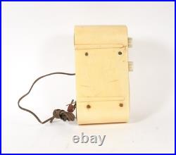 Vintage Fada Cloud Polystyrene Tube Radio Alabaster Original & Complete 845