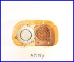Vintage Fada Cloud Polystyrene Tube Radio Alabaster Original & Complete 845
