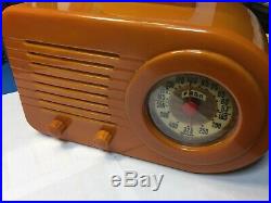 Vintage Fada Model 1000 Catalin Art Deco Radio Tested