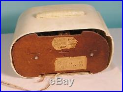Vintage Fada Model 845 Portable Cloud Tube Radio, 1940s