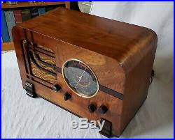 Vintage Fairbanks-Morse AM/SW Radio 5C (1937) TOTALLY RESTORED