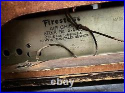 Vintage Firestone Air Chief 4-A-23 Tube Radio table top Restore