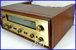 Vintage Fisher 500-b Fm Multiplex Tube Radio Reciever