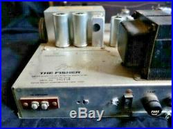 Vintage Fisher Model FM-100-B Tube Radio Tuner