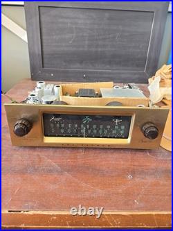 Vintage Fisher Series 80 Tube Radio No Cabinet