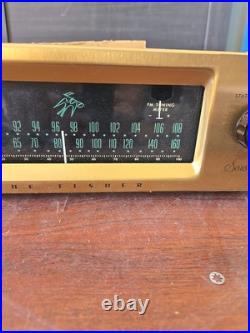 Vintage Fisher Series 80 Tube Radio No Cabinet