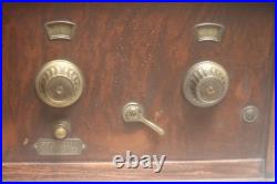 Vintage Freshman Masterpiece Tube Radio No Tubes, unknown Model