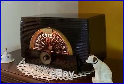 Vintage GE AM/FM Tube Radio 440 (1954) BEAUTIFULLY RESTORED