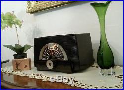 Vintage GE AM/FM Tube Radio Model 408 (1950) COMPLETELY RESTORED