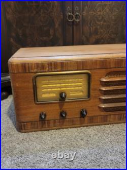 Vintage GE F-70 Tube Shortwave Radio