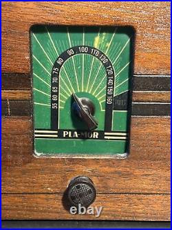 Vintage GE PLA-MOR Tube Radio in Wood Case