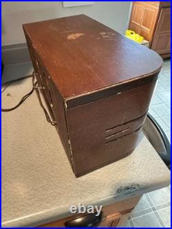Vintage GE Radio, 25-168789, Airline Tube Radio 1930s, Webster, Chicago