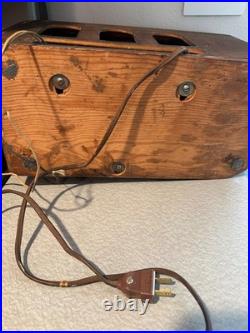 Vintage GE Radio, 25-168789, Airline Tube Radio 1930s, Webster, Chicago