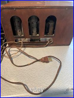 Vintage GE Radio, 25-168789, Airline Tube Radio 1930s, Webster, Chicago