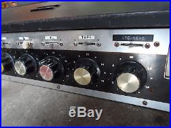 Vintage Gates The Yard Audio Tube Mixer Rare HAM Radio Console Unit