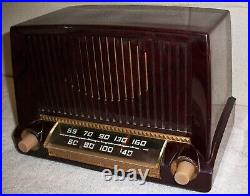 Vintage Ge General Electric Model 404 Tube Radio Am Broadcast Band Parts Repair