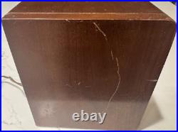 Vintage Ge General Electric Short Wave Am Radio Model-221 Wood Table Tube Radio