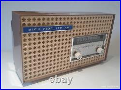 Vintage General Electric12R31 FM Vacuum Tube Radio Tested & Works Made in Canada