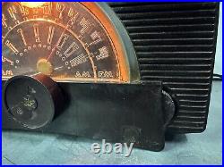Vintage General Electric 408 AM/FM Bakelite Case Atomic Era Tube Radio Works Vintage General Electric 408 AM/FM Bakelite Case Atomic Era Tube Radio Works