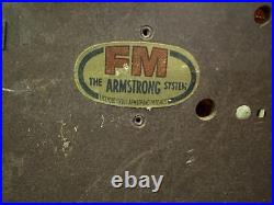 Vintage General Electric 408 AM/FM Bakelite Case Atomic Era Tube Radio Works Vintage General Electric 408 AM/FM Bakelite Case Atomic Era Tube Radio Works