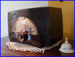 Vintage General Electric Atomic 440 AM/FM Radio (1954) COMPLETELY RESTORED
