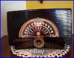 Vintage General Electric Atomic 440 AM/FM Radio (1954) COMPLETELY RESTORED
