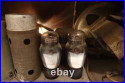 Vintage General Electric Company A-44X Tube Radio Art Deco WWII Style Powers On