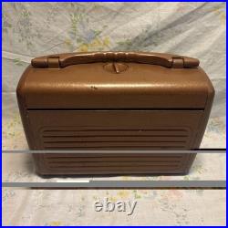 Vintage General Electric GE Model 260 Portable Tube Radio NEEDS WORK (PARTS)