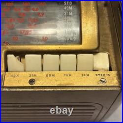 Vintage General Electric GE Model 260 Portable Tube Radio NEEDS WORK (PARTS)