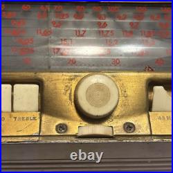 Vintage General Electric GE Model 260 Portable Tube Radio NEEDS WORK (PARTS)