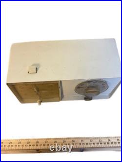 Vintage General Electric Model C-403 5-Tube AM Radio Alarm Clock US Made MCM