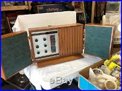Vintage General Electric Table Radio Tube Model T 1000C Stereophonics Speakers