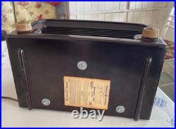 Vintage General Electric Tube Radio Model 102