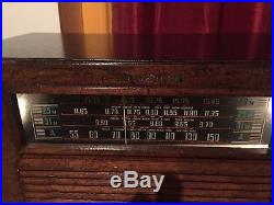 Vintage General Electric tube radio KL-500 with bluetooth restored and working