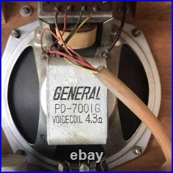 Vintage General Vacuum Tube Radio Hachio Electric Working Tested Japan Vintage General Vacuum Tube Radio Hachio Electric Working Tested Japan