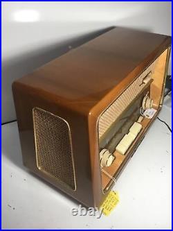 Vintage German EMUD Rekord Senior 60 Tube Tabletop Radio AM-FM-SW FreshOverhaul