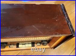 Vintage German EMUD T7 Tube Radio AM FM For Parts
