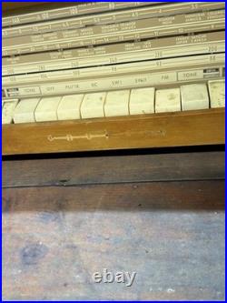 Vintage German Grundig 2268 U Tube radio No Power Cable Parts Decor Repairs