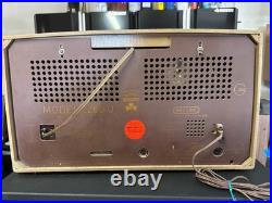 Vintage German Grundig Majestic 2260U Tube Radio See Video Partially Works