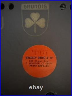 Vintage German Grundig Majestic 2260U Tube Radio See Video Partially Works Vintage German Grundig Majestic 2260U Tube Radio See Video Partially Works