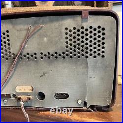 Vintage German Korting Billy Tube Radio 21025 Powers On